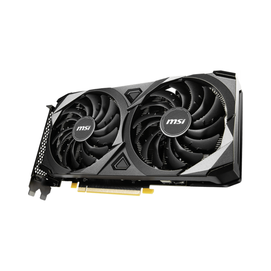 Msi GeForce RTX 3060 VENTUS 2X 12G OC GDDR6 Graphics Card with PCI Express Gen 4,DisplayPort x 3,DisplayPort x 3,OC Scanner and Boost Clock or Memory Speed is 1807 MHz or 15 Gbps