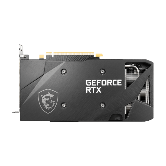 Msi GeForce RTX 3060 VENTUS 2X 12G OC GDDR6 Graphics Card with PCI Express Gen 4,DisplayPort x 3,DisplayPort x 3,OC Scanner and Boost Clock or Memory Speed is 1807 MHz or 15 Gbps