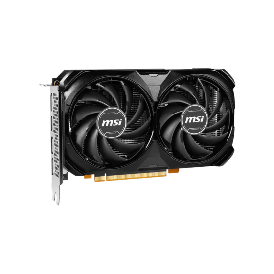 MSI GeForce RTX 4060 VENTUS 2X Black 8G OC Graphics Card with Memory 8GB DDR6,Memory Speed upto 17 Gbps, Memorry Bus 128-Bit and Dual Fan technology