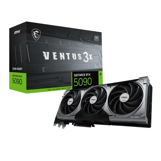 Msi GeForce RTX 5090 32G VENTUS 3X OC GDDR7 GPU Msi GeForce RTX 5090 32G VENTUS 3X OC GDDR7 GPU