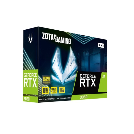 Zotac Gaming GeForce RTX 3050 Eco 8GB GDDR6 GPU