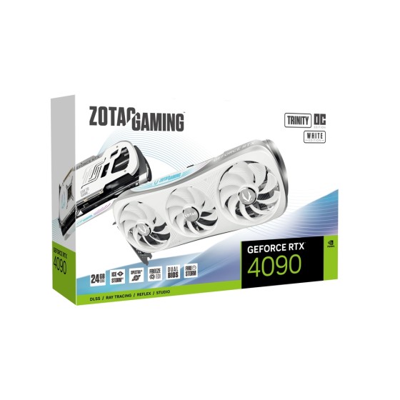 Zotac Gaming GeForce RTX 4090 Trinity OC White Edition 24GB