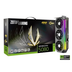 ZOTAC GeForce RTX 5080 AMP Extreme INFINITY 16GB GDDR7 GPU ZOTAC GeForce RTX 5080 AMP Extreme INFINITY 16GB GDDR7 GPU