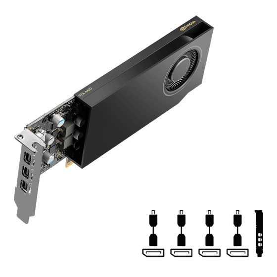 PNY A400 Quadro 4GB GDDR6 Graphics Card PNY A400 Quadro 4GB GDDR6 Graphics Card