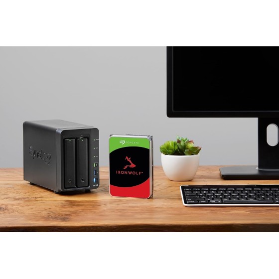 Seagate IronWolf 10TB ST10000VN000 Internal NAS Hard Drive 3.5 Inch