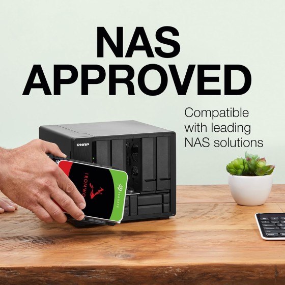 Seagate IronWolf 10TB ST10000VN000 Internal NAS Hard Drive 3.5 Inch