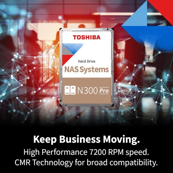 Toshiba N300 Pro 4TB NAS 3.5inch Internal SATA Hard Disk Toshiba N300 Pro 4TB NAS 3.5inch Internal SATA Hard Disk