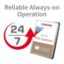 Toshiba N300 6TB NAS 3.5inch Internal SATA Hard Disk Toshiba N300 6TB NAS 3.5inch Internal SATA Hard Disk