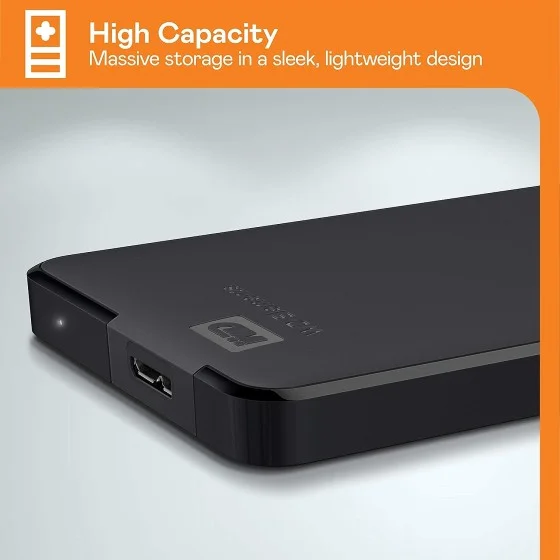 Western Digital Elements Portable 1TB External HDD Western Digital Elements Portable 1TB External HDD