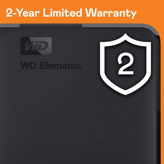 Western Digital Elements Portable 1TB External HDD