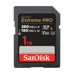 SanDisk Extreme PRO SDXC UHS-II 1TB Memory Card SanDisk Extreme PRO SDXC UHS-II 1TB Memory Card