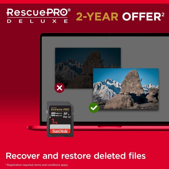 SanDisk Extreme PRO SDXC UHS-II 1TB Memory Card SanDisk Extreme PRO SDXC UHS-II 1TB Memory Card