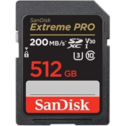 SanDisk Extreme PRO UHS-I 512GB Memory Card SanDisk Extreme PRO UHS-I 512GB Memory Card