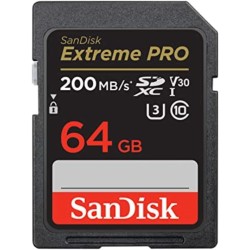 SanDisk Extreme PRO UHS-I 64GB Memory Card SanDisk Extreme PRO UHS-I 64GB Memory Card