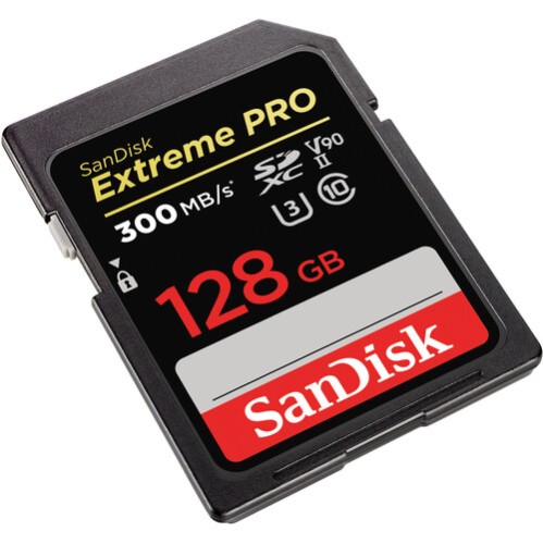 SanDisk Extreme PRO UHS-II 128GB Memory Card SanDisk Extreme PRO UHS-II 128GB Memory Card