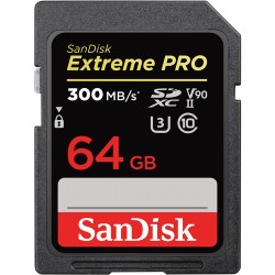 SanDisk Extreme PRO UHS-II 64GB Memory Card SanDisk Extreme PRO UHS-II 64GB Memory Card