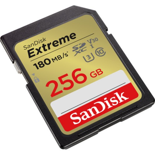 SanDisk Extreme SD UHS-I 256GB Memory Card SanDisk Extreme SD UHS-I 256GB Memory Card