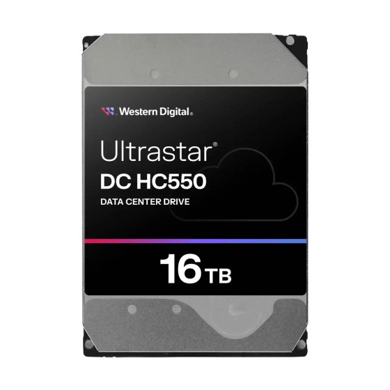 WD Ultrastar DC HC550 16TB SAS Internal Hard Drive WD Ultrastar DC HC550 16TB SAS Internal Hard Drive