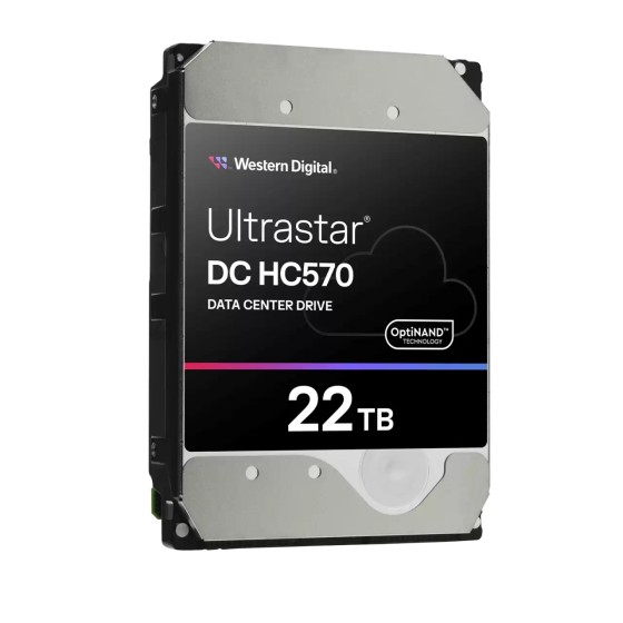 WD Ultrastar DC HC570 22TB SAS Internal Hard Drive