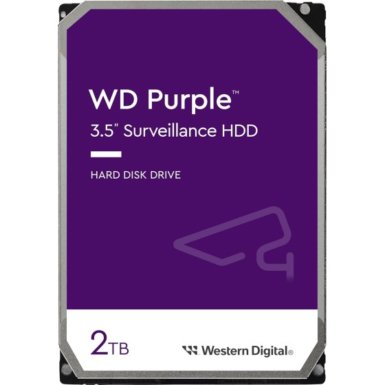 Western Digital Purple Surveillance 2TB 5400 RPM 3.5 Inch HDD