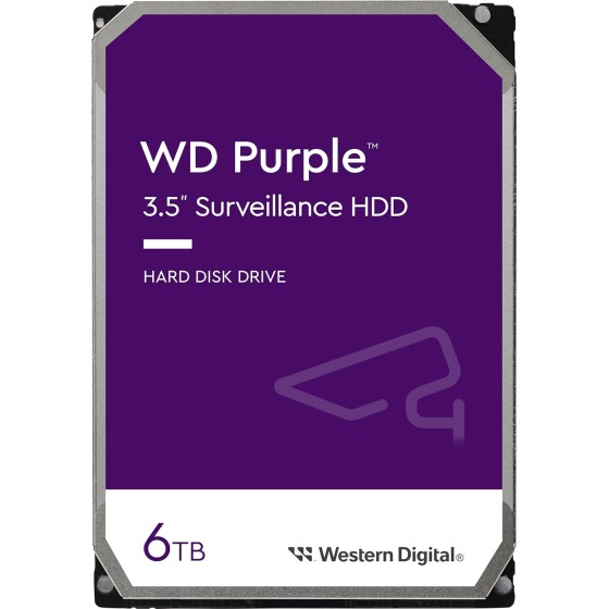 Western Digital Purple Surveillance 6TB 5400 RPM 3.5 Inch HDD
