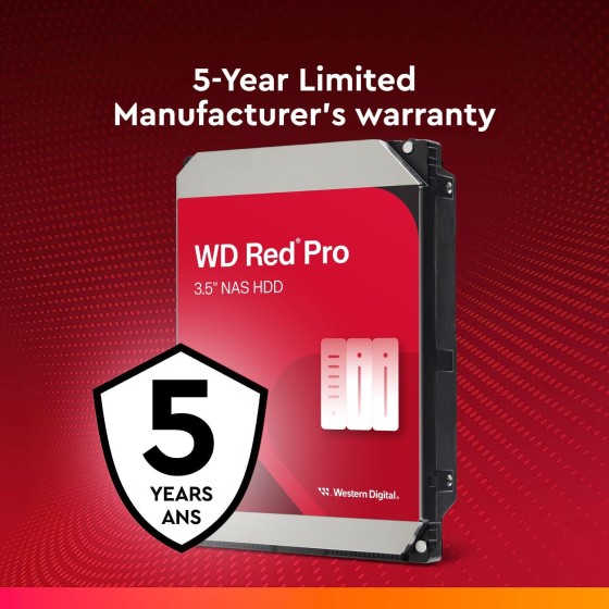 WD Red Pro 18TB NAS HDD - WD181KFGX WD Red Pro 18TB WD181KFGX NAS Hard Drive