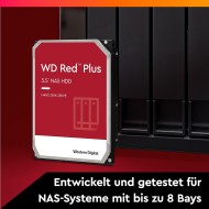 W D Red Plus 6TB WD60EFPX NAS Internal Hard Drive