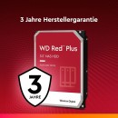 Western Digital 6TB WD Red Plus NAS Internal Hard Drive HDD - 5400 RPM, SATA 6 Gb/s, CMR, 256 MB Cache, 3.5inch -WD60EFPX