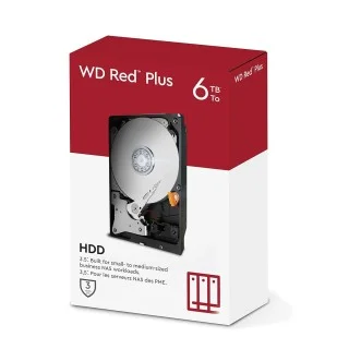W D Red Plus 6TB WD60EFPX NAS Internal Hard Drive