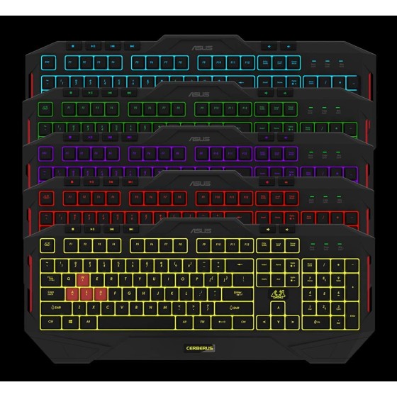 ASUS Cerberus MKII Wired Usb Keyboard