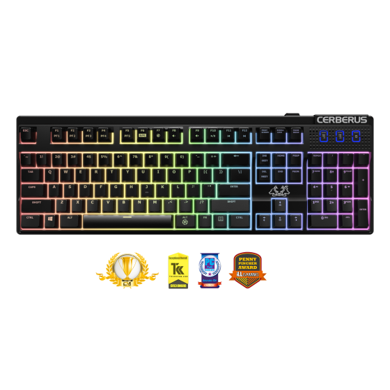 ASUS Cerberus Mech RGB Brown Key gaming keyboard