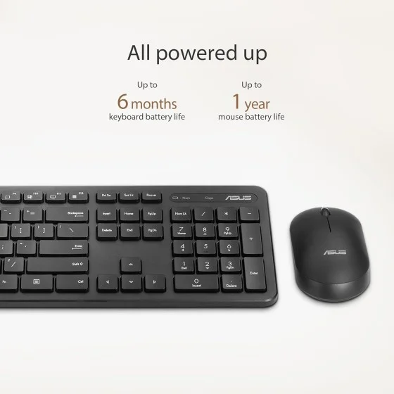 ASUS CW100 Keyboard and Mouse Combo ASUS CW100 Keyboard and Mouse Combo