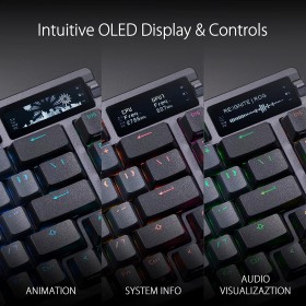 ASUS ROG Azoth Black Wireless NX RED Mechanical Gaming Keyboard