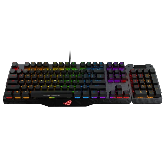 ASUS ROG Claymore Cherry MX RGB BLUE Mechanical Keyboard ASUS ROG Claymore Cherry MX RGB BLUE Mechanical Keyboard