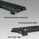ASUS ROG Falchion Ace 75 HE Wired White Gaming Keyboard ASUS ROG Falchion Ace 75 HE Wired White Gaming Keyboard