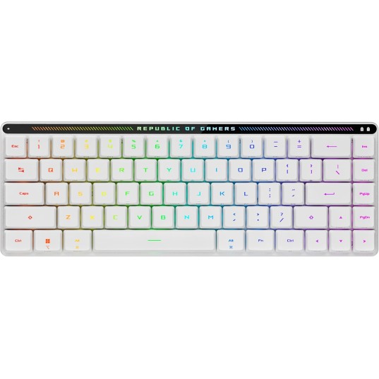 ASUS ROG Falchion RX RED Low Profile Gaming Keyboard ASUS ROG Falchion RX RED Low Profile 65% Wireless Gaming Keyboard
