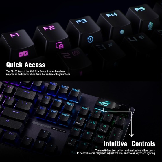 ASUS ROG Strix Scope II X wired Gaming Keyboard