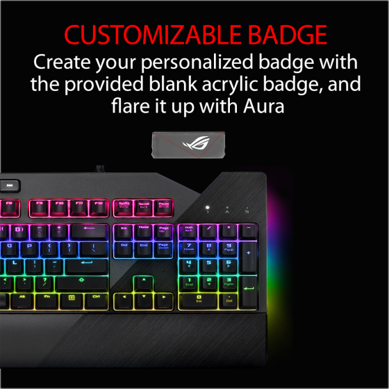 ASUS ROG Strix Flare Cherry MX RGB BLUE Mechanical Keyboard