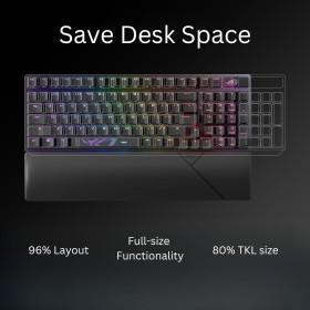 ASUS ROG Strix Scope II 96 RX Wireless Black Gaming Keyboard
