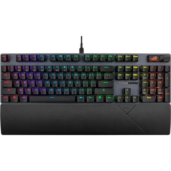 ASUS ROG Strix Scope II RX gaming keyboard with ROG RX optical switches and RGB lighting