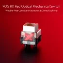 ASUS ROG Strix Scope RX RED Optical Mechanical Switches Gaming Keyboard, USB 2.0 Passthrough, 2X Wider Ctrl Key for Greater FPS Precision, Aura Sync, Armoury Crate RGB Lighting ASUS ROG Strix Scope RX RED Optical Mechanical Switches Gaming Keyboard, USB 2.0 Passthrough, 2X Wider Ctrl Key for Greater FPS Precision, Aura Sync, Armoury Crate RGB Lighting