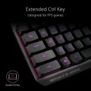 ASUS ROG Strix Scope RX RED Optical Mechanical Switches Gaming Keyboard, USB 2.0 Passthrough, 2X Wider Ctrl Key for Greater FPS Precision, Aura Sync, Armoury Crate RGB Lighting ASUS ROG Strix Scope RX RED Optical Mechanical Switches Gaming Keyboard, USB 2.0 Passthrough, 2X Wider Ctrl Key for Greater FPS Precision, Aura Sync, Armoury Crate RGB Lighting