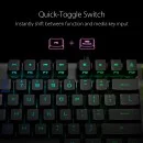 ASUS ROG Strix Scope RX RED Optical Mechanical Switches Gaming Keyboard, USB 2.0 Passthrough, 2X Wider Ctrl Key for Greater FPS Precision, Aura Sync, Armoury Crate RGB Lighting ASUS ROG Strix Scope RX RED Optical Mechanical Switches Gaming Keyboard, USB 2.0 Passthrough, 2X Wider Ctrl Key for Greater FPS Precision, Aura Sync, Armoury Crate RGB Lighting