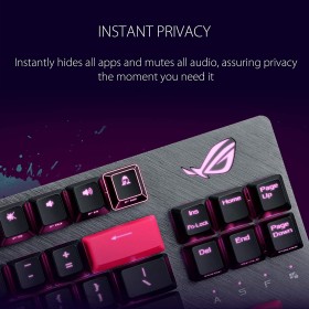 ASUS Scope TKL E-Punk Mechanical Keyboard Red