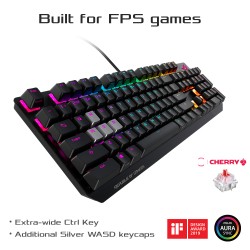 ASUS ROG Strix Scope Cherry MX RGB RED Keyboard