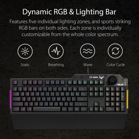 ASUS TUF Gaming K1 RGB keyboard