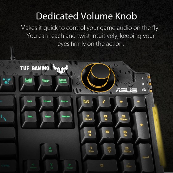 ASUS TUF Gaming K1 RGB keyboard