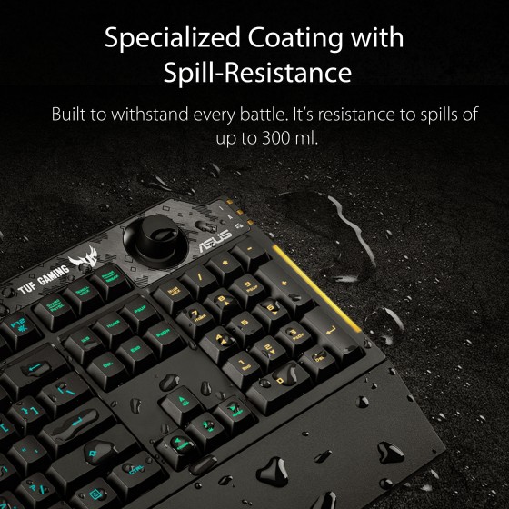 ASUS TUF Gaming K1 RGB keyboard