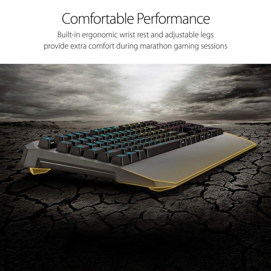 ASUS TUF Gaming K5 RGB Mech-Brane Keyboard