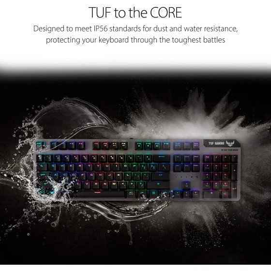 ASUS TUF Gaming K7 Linear Optical-Mech Keyboard